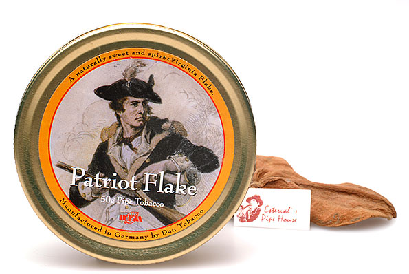 Patriot Flake Pipe tobacco 50g Tin
